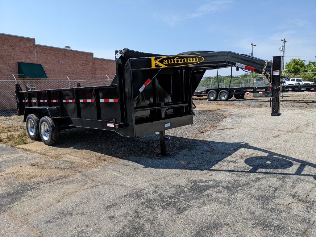 2022 Kaufman 16 ft. 17K GVWR Gooseneck Dump Trailer